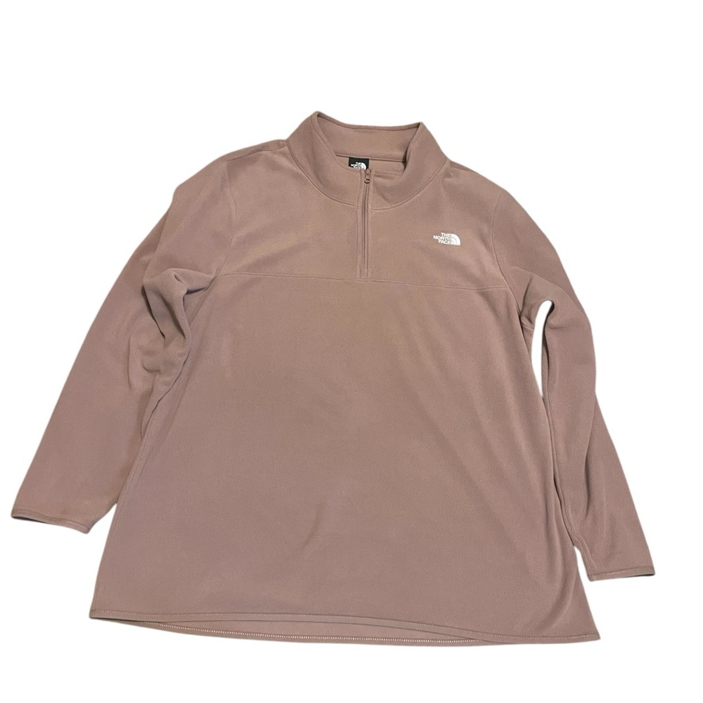 EUC Women’s 1X 1/4 Zip Pullover Lightweight in a Light blush color - Picture 3 of 9